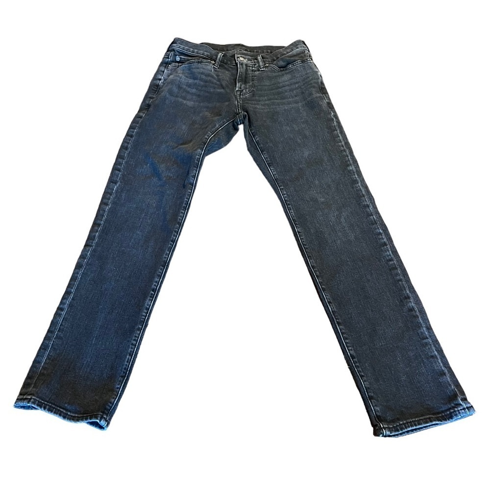 Abercrombie & Fitch Men’s Langdon Skinny Jeans Black Grey Size W28 L30